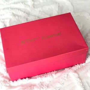 Betsey Johnson Red and Black Heels.